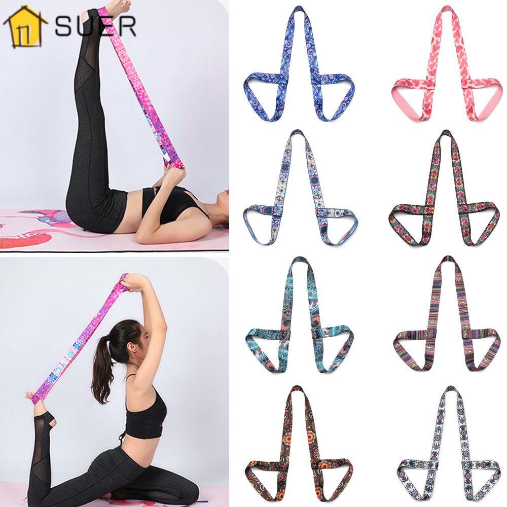 SUENIN Dây Đeo Thảm Tập Yoga Co Giãn Tiện Dụng
