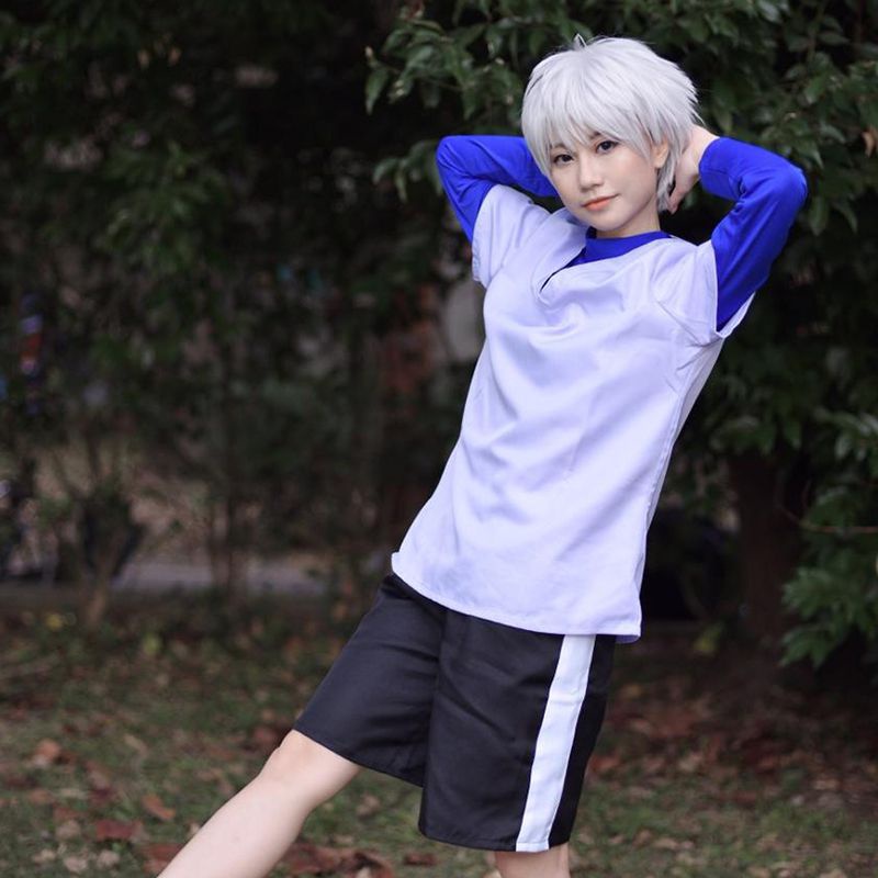 Bộ Trang Phục Hóa Trang Nhân Vật Killua Zoldyck Trong Anime Dịp Halloween Cosplay Costume