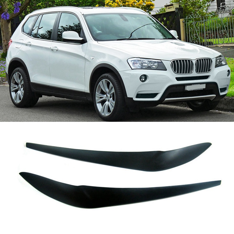Miếng Dán Đèn Pha Bằng Nhựa Resin Cho BMW X3 F25 X4 F26 2014-2017