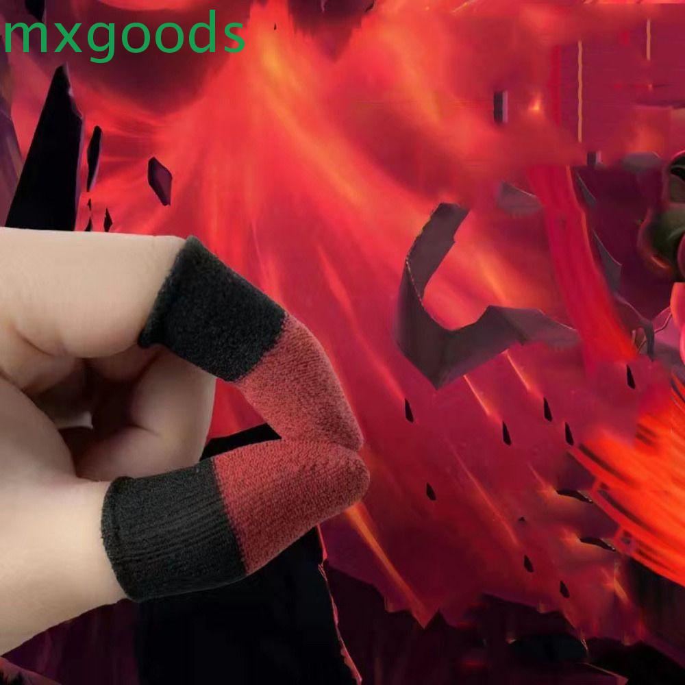 MXGOODS Vỏ Bọc Ngón Tay Bằng Sợi Bạc Sterling Chống Mồ Hôi Chống Trượt Cho Nam Chơi Game