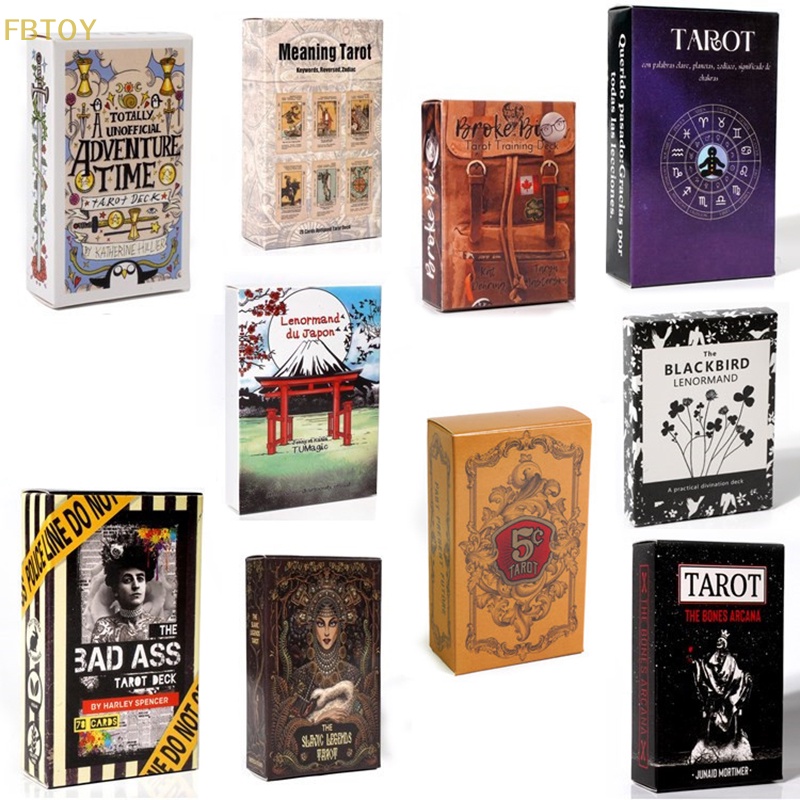 Bộ Bài Tarot 1 Boong 10 Phong Cách Lenormand