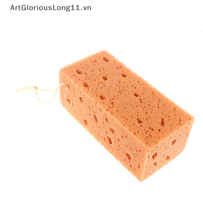 1 Mút Xốp Mềm Vệ Sinh Xe Hơi Hình Tổ Ong
