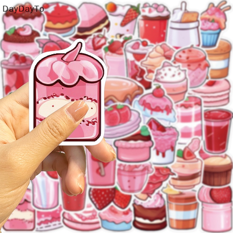 Set 50 Miếng Dán Họa Tiết Hoạt Hình Graffiti Trang Trí Laptop Diy