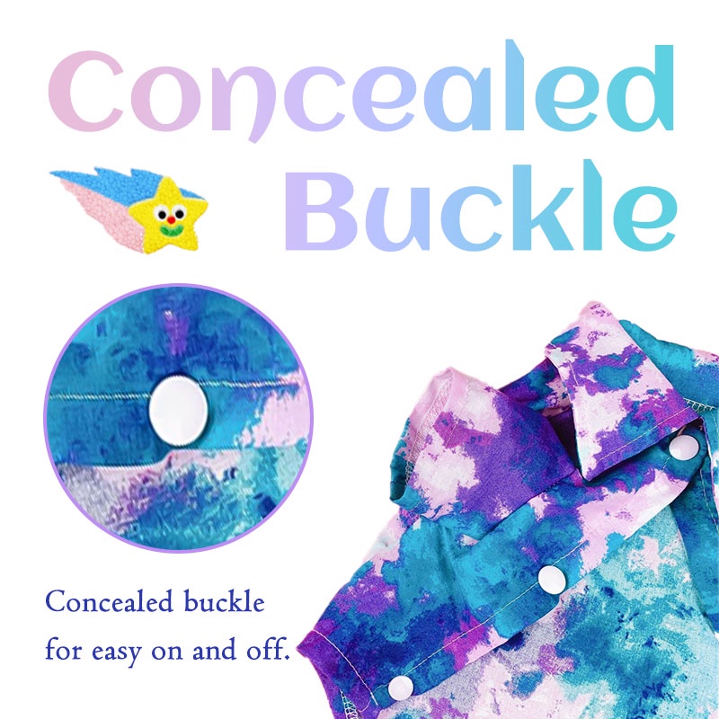 HamshMoc Trang Phục Mềm Nhẹ Thoáng Khí In Họa Tiết Hamsa Thời Trang Mùa Hè Cho Thú Cưng