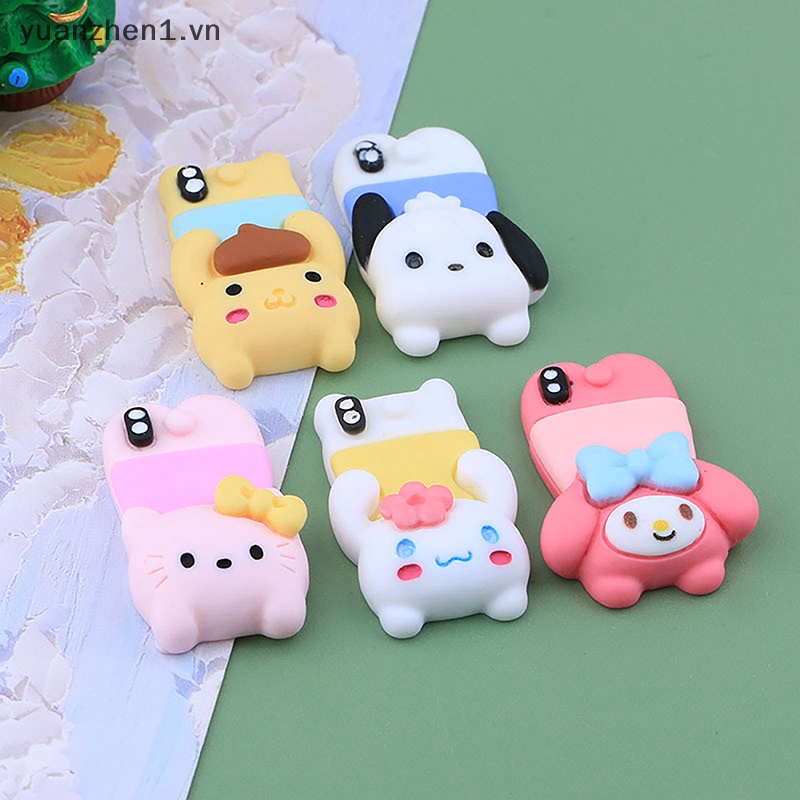 Set 5 Mô Hình Điện Thoại Di Động Dễ Thương Trang Trí Nhà Búp Bê