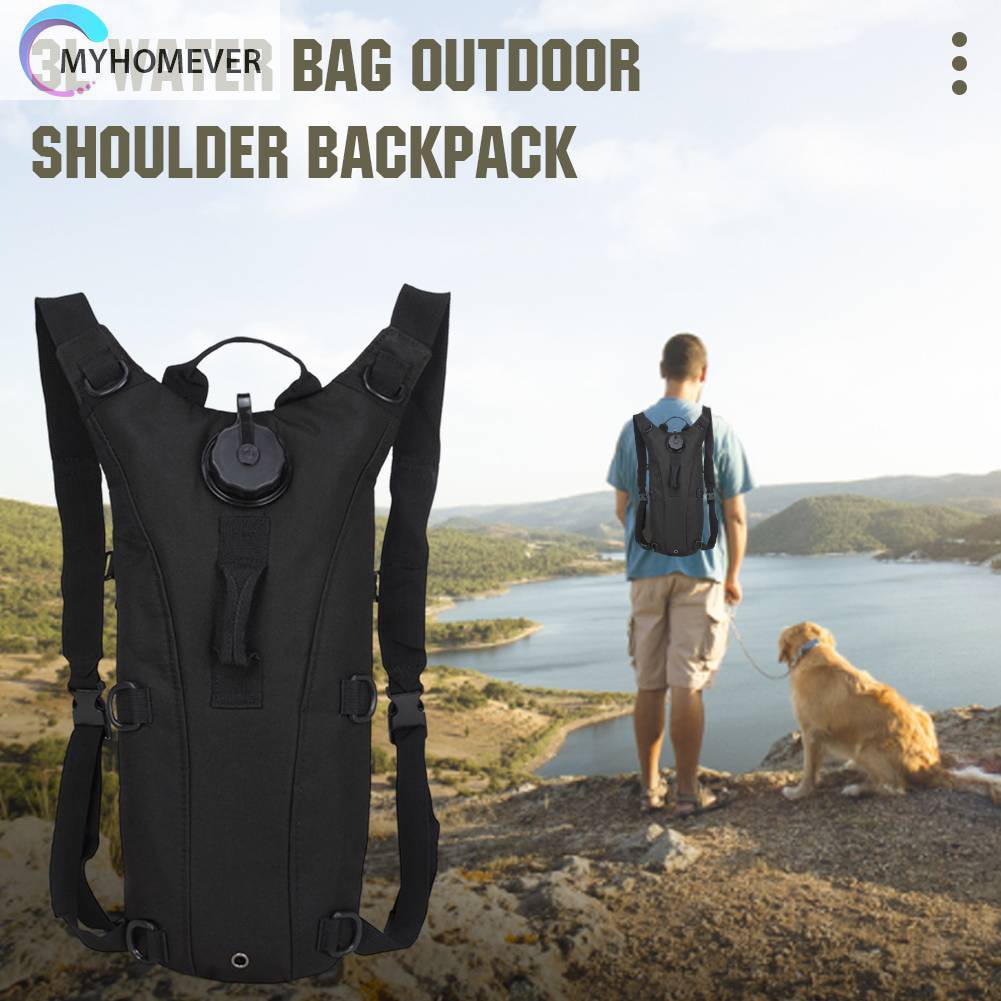 Bình Đựng Nước 3L Bằng Nylon Thoáng Khí Gọn Nhẹ Cho Xe Đạp Leo Núi