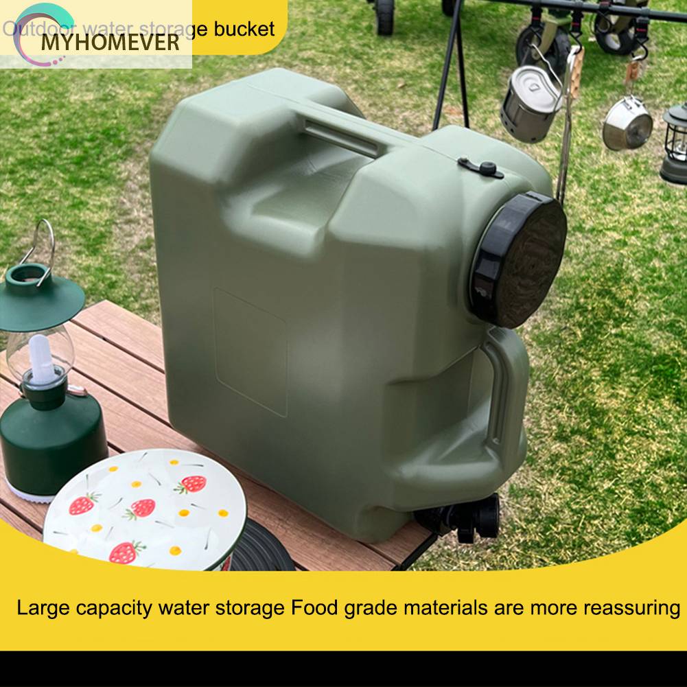 Xô Đựng Nước Dung Tích 18L Tiện Lợi Khi Đi Cắm Trại