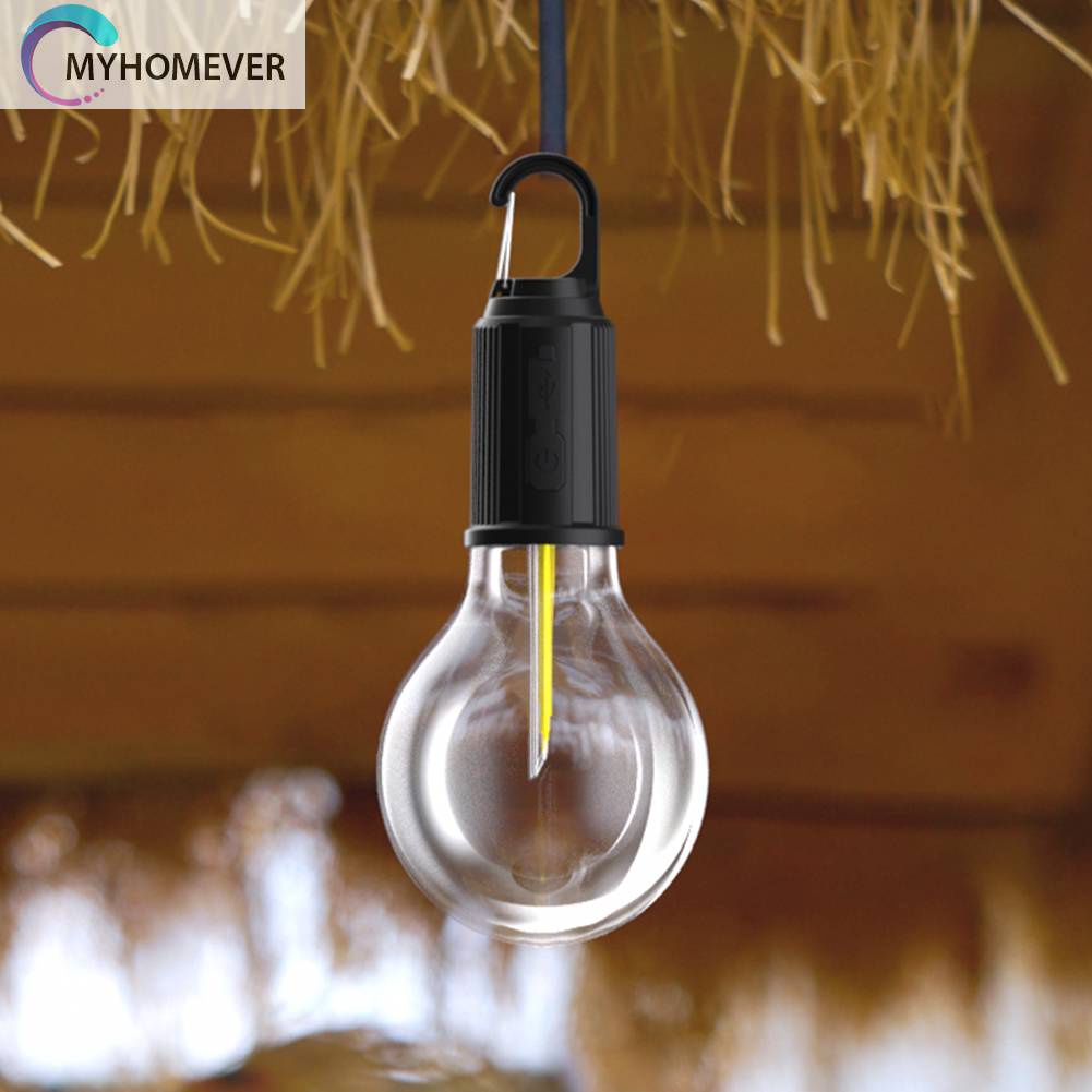 Đèn LED Cắm Trại Chống Thấm Nước 400mAh 100LM Kèm Móc Tiện Dụng