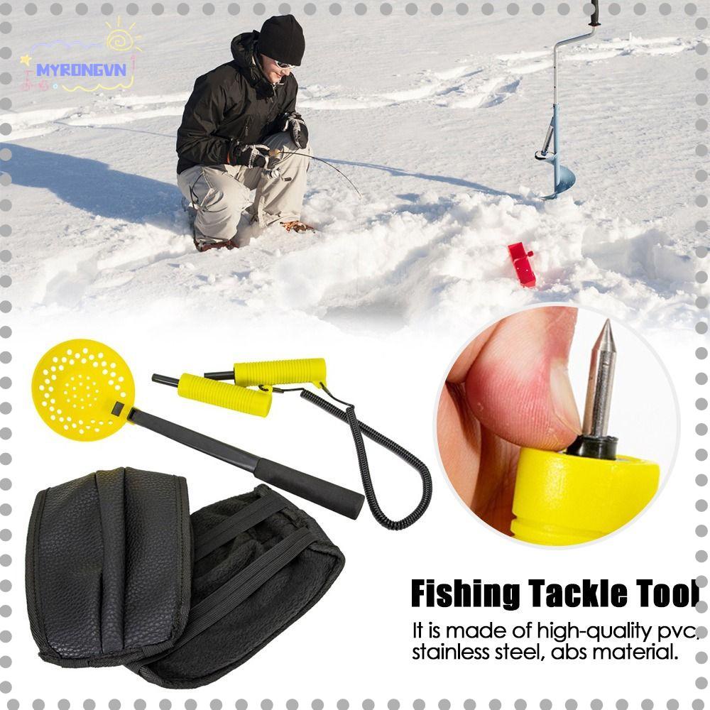 MYRONGVN Dụng Cụ Gắp Đá Câu Cá Bằng Thép Không Gỉ Mới