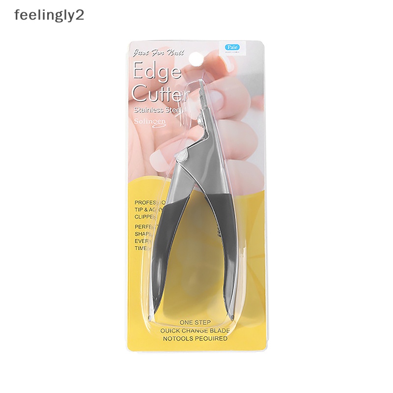 Kềm Cắt Móng Tay Giả Hình Chữ U Bằng Thép Không Gỉ Chuyên Nghiệp