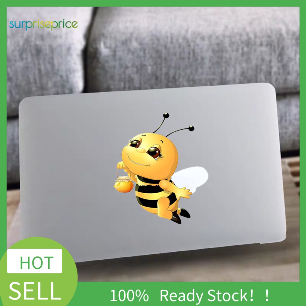 Miếng Dán PVC Trang Trí Tủ Lạnh / Cửa Xe Hơi Họa Tiết Chú Ong Hoạt Hình