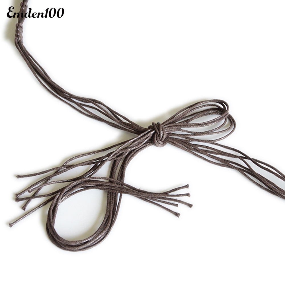 Thắt Lưng Dây Bện Xỏ Hạt Thủ Công Phong Cách Bohemia Cho Nữ