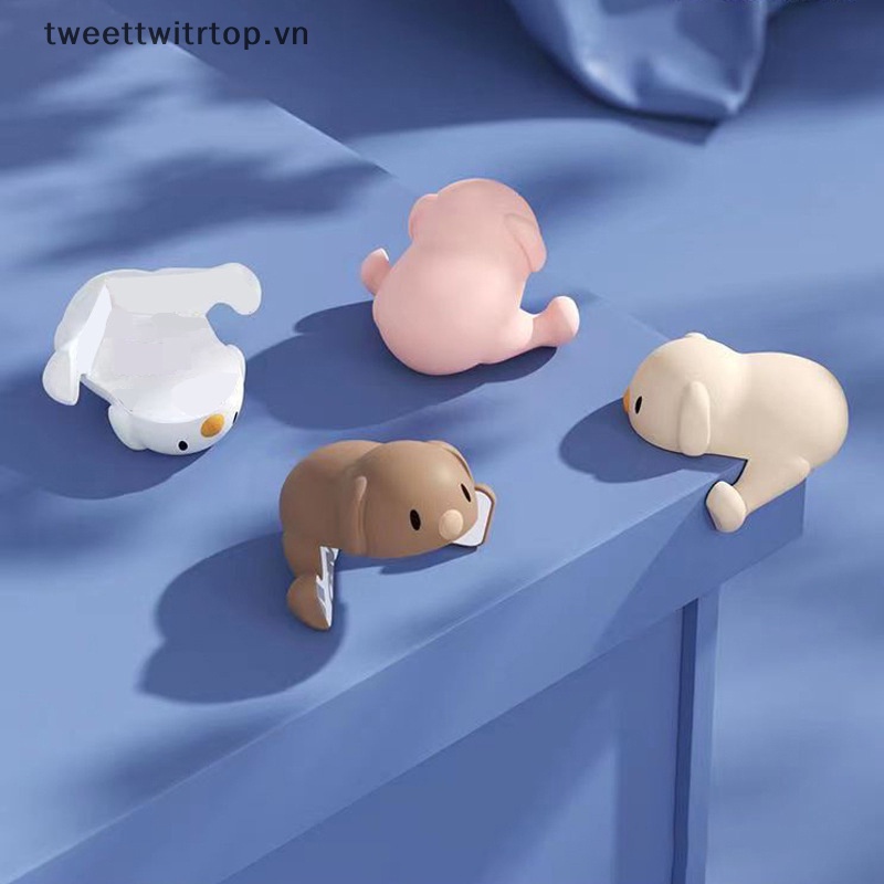 Miếng Bọc Cạnh Bàn Bằng Silicon Mềm Bảo Vệ An Toàn Cho Bé