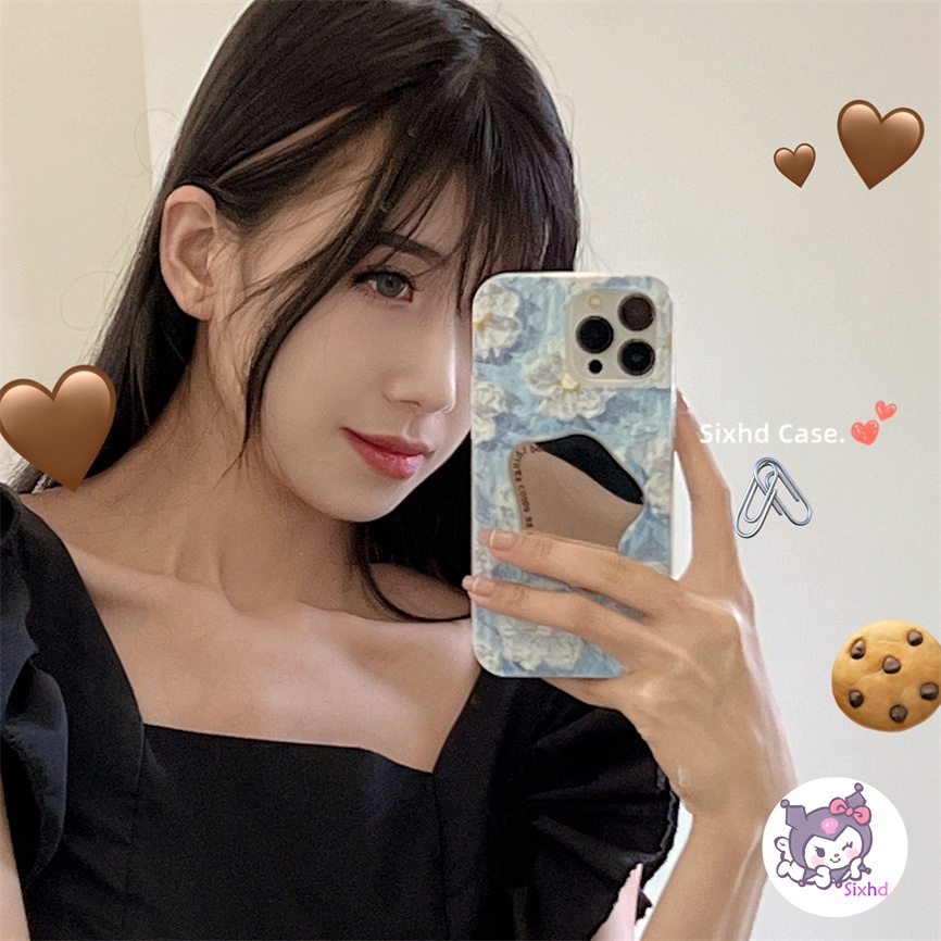 Ốp Lưng iPhone 8 7 6 6s Plus 11 14 13 12 Pro Max SE2020 X Xr Xs Max sixhd Ốp Điện Thoại Mềm Họa Tiết Hoa 3D Cho