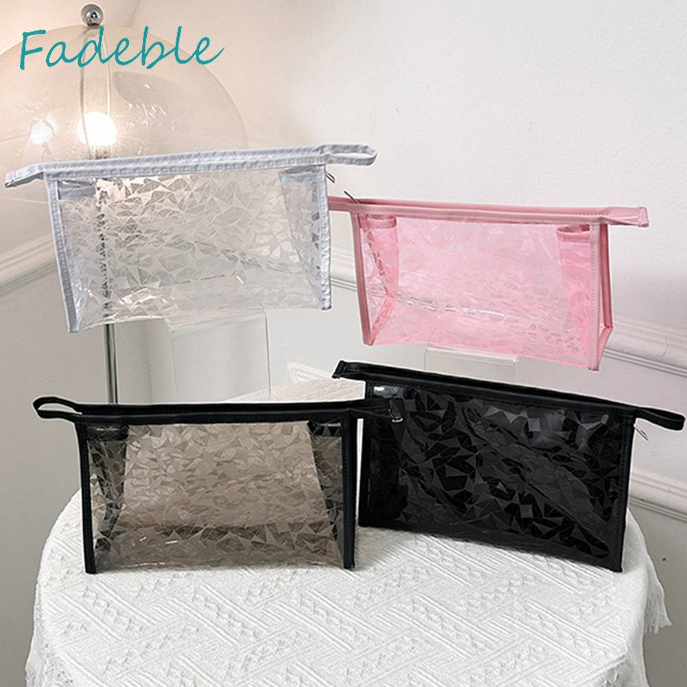 Túi Đựng Tiền Xu Bằng PVC Trong Suốt Sức Chứa Lớn Tiện Dụng