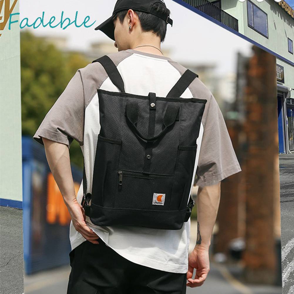 Túi Đeo Vai Bằng Nylon Có Khóa Kéo Tùy Chỉnh Tiện Dụng Cho Học Sinh