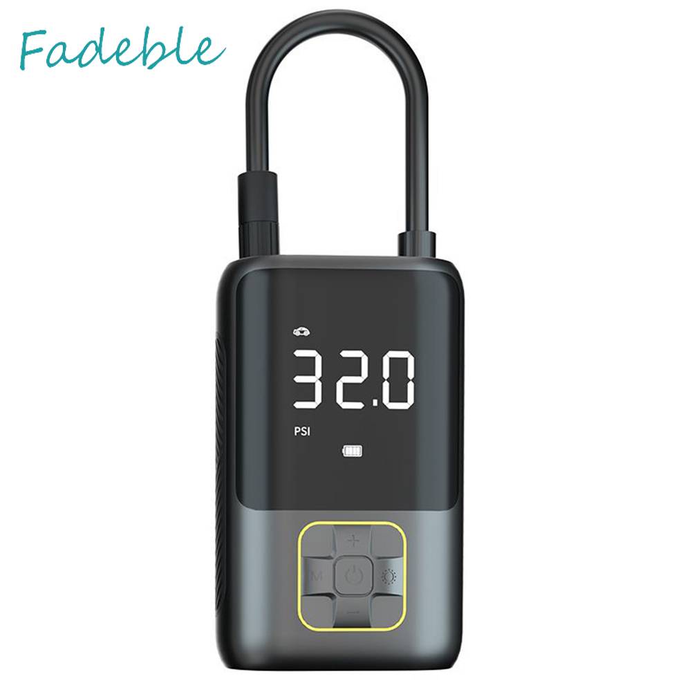 Máy Bơm Lốp Xe Điện Mini 4000mAh 150PSI Type-C USB