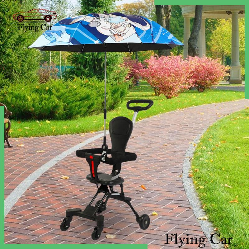 Dù Che Nắng 85cm Có Kẹp Gắn Ghế Đẩy Em Bé