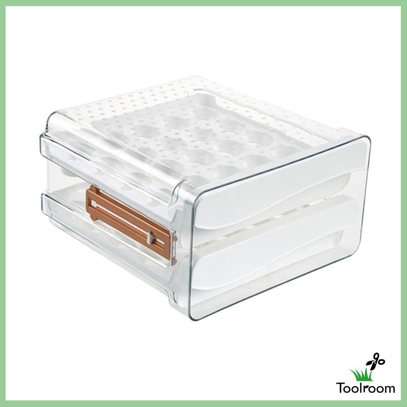 Hộp Đựng Trứng Sức Chứa Lớn Tiện Dụng Cho Tủ Lạnh / Nhà Bếp