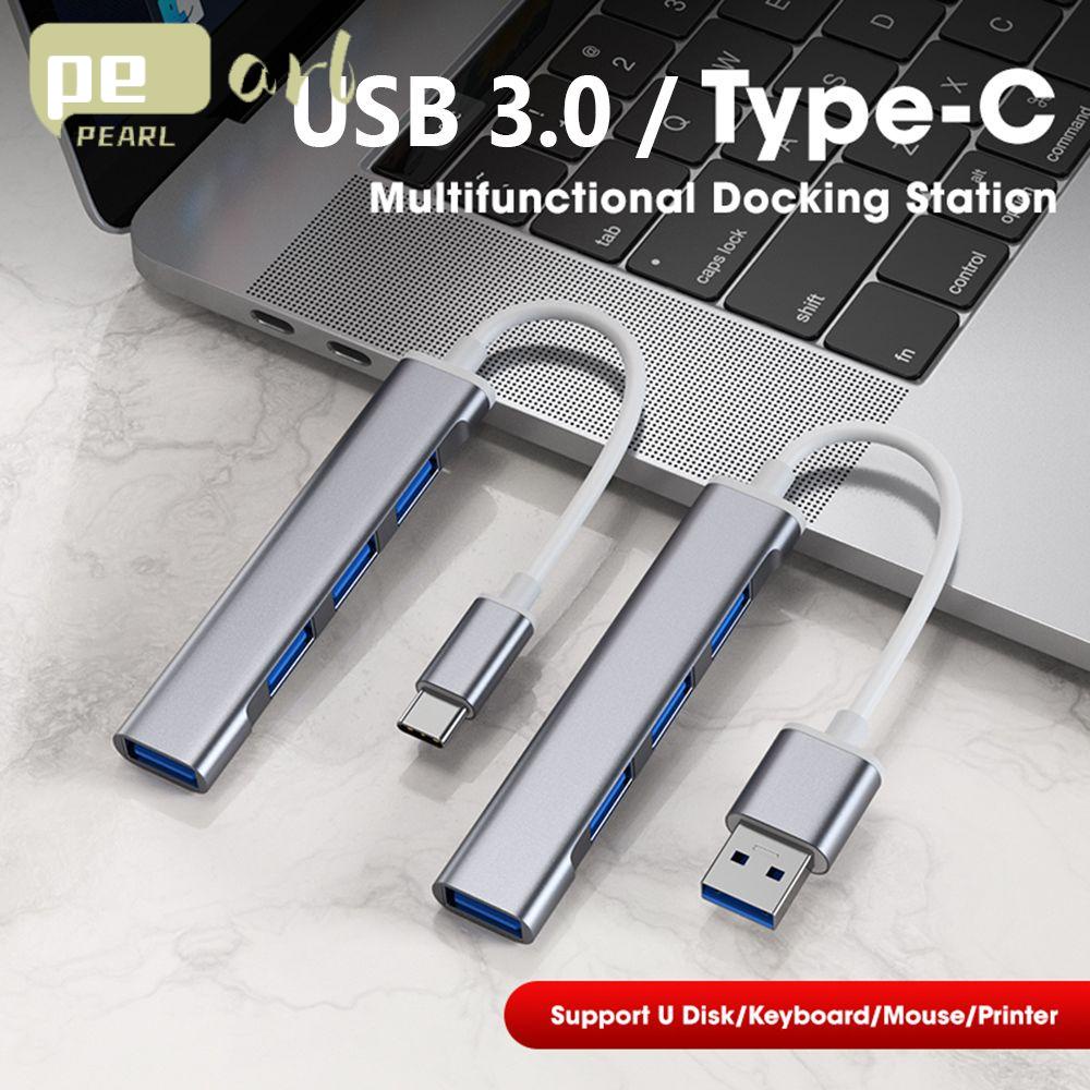 PEARLVN Hub Chia 4 Cổng USB 3.0 Tốc Độ Cao Cho Xiaomi HP Dell Lenovo