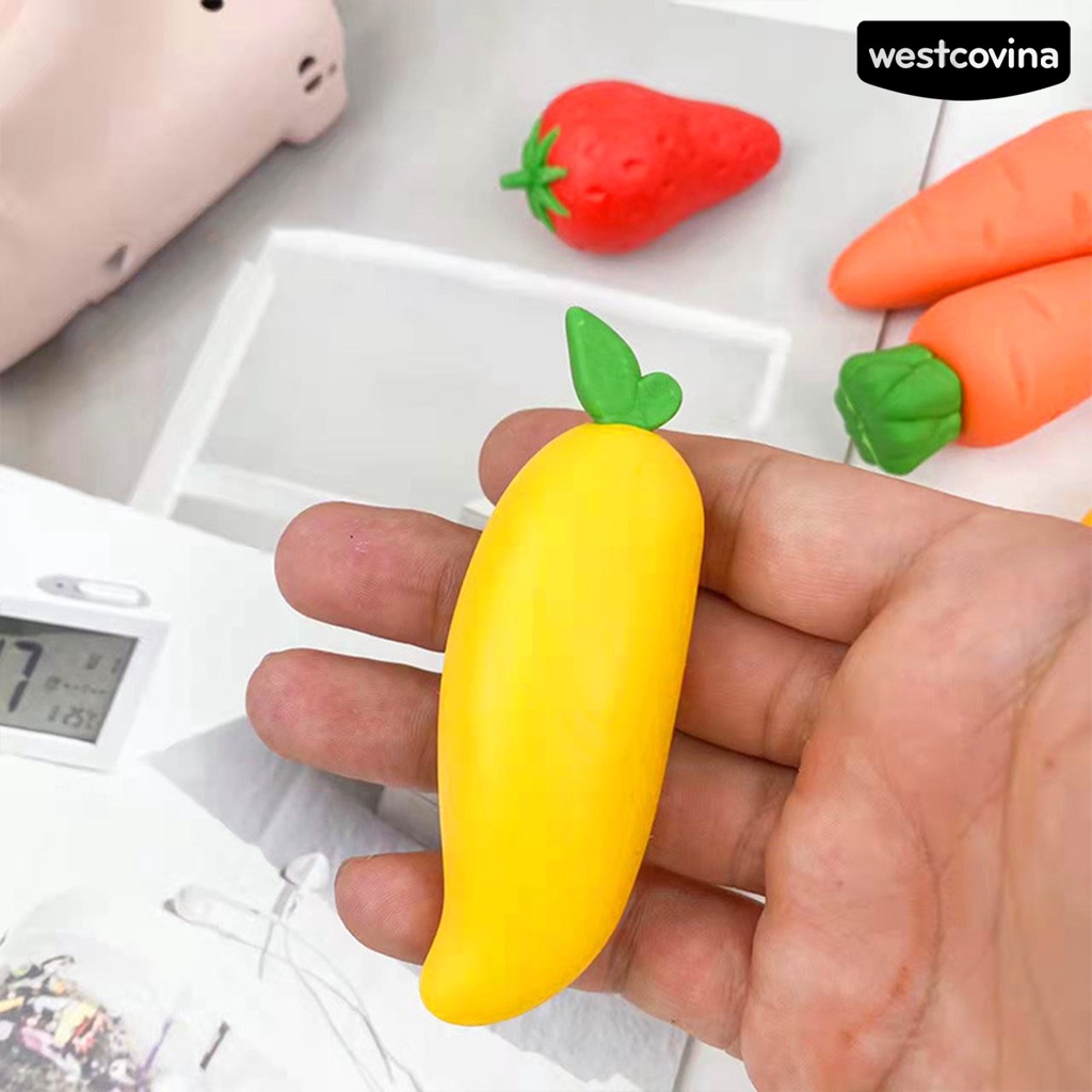 [WSTN]✎Bộ 2 Hộp Gôm Tẩy Thiết Kế Hoạt Hình Không Để Lại Dấu Vết