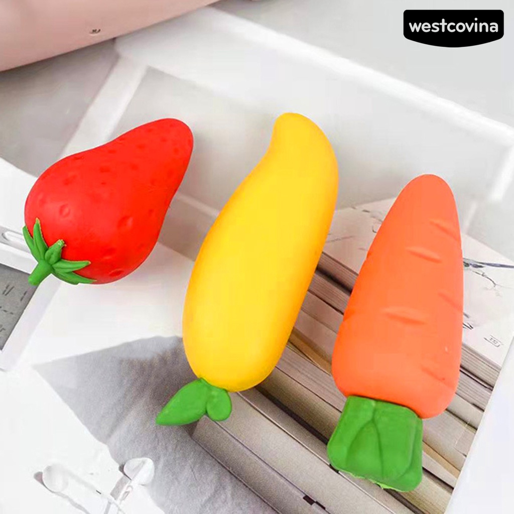 [WSTN]✎Bộ 2 Hộp Gôm Tẩy Thiết Kế Hoạt Hình Không Để Lại Dấu Vết