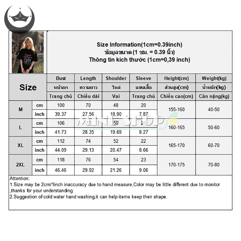 Áo Thun Tay Ngắn Cổ Tròn Dáng Rộng In Họa Tiết Retro Mỹ Thời Trang Mùa Hè Cho Nữ