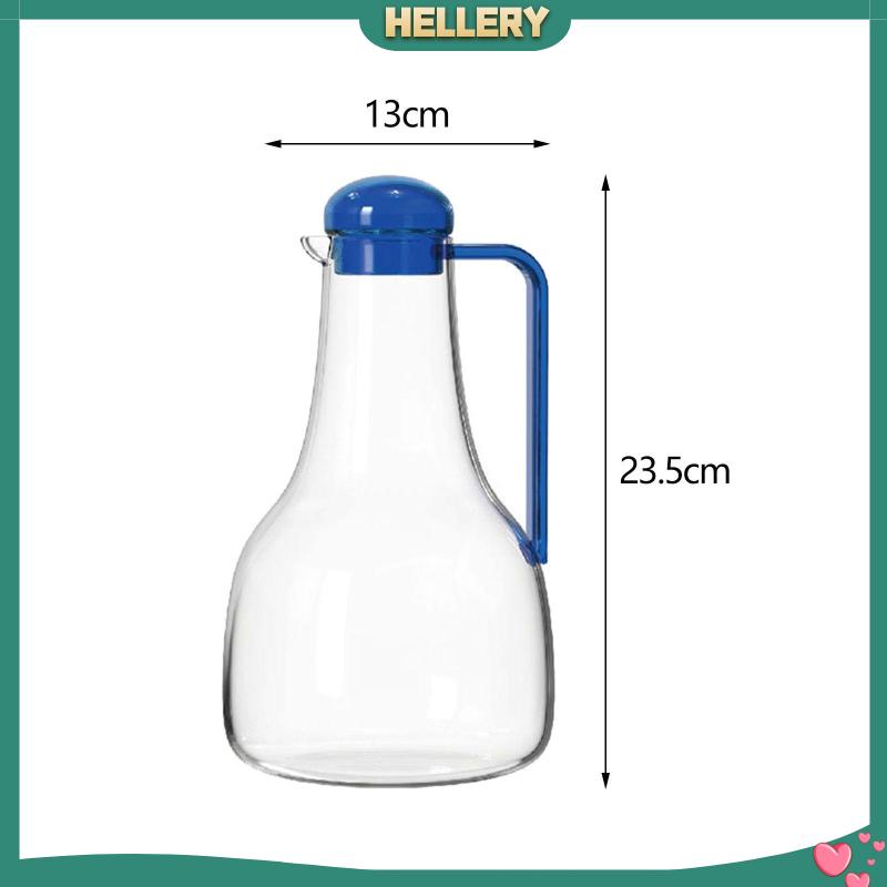 Bình Đựng Nước Bằng Kính Trọng Lượng Nhẹ 1300ml Có Tay Cầm Tiện Dụng