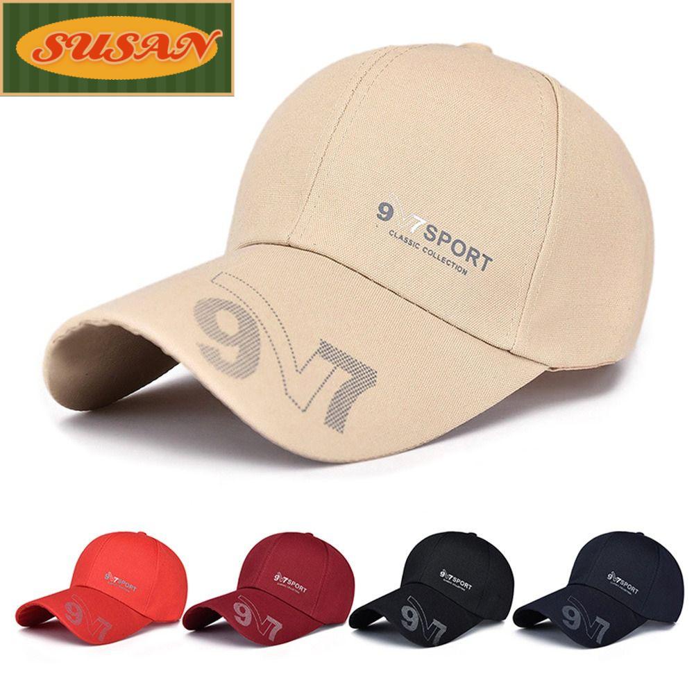 SUSANS Nón Lưỡi Trai Vải Canvas Thoáng Mát Cá Tính Cho Nam Nữ
