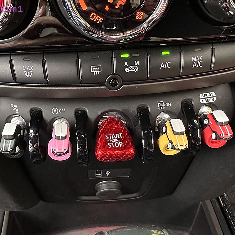 Sun1 > Vỏ Silicon Trang Trí Nút Khởi Động Xe Hơi