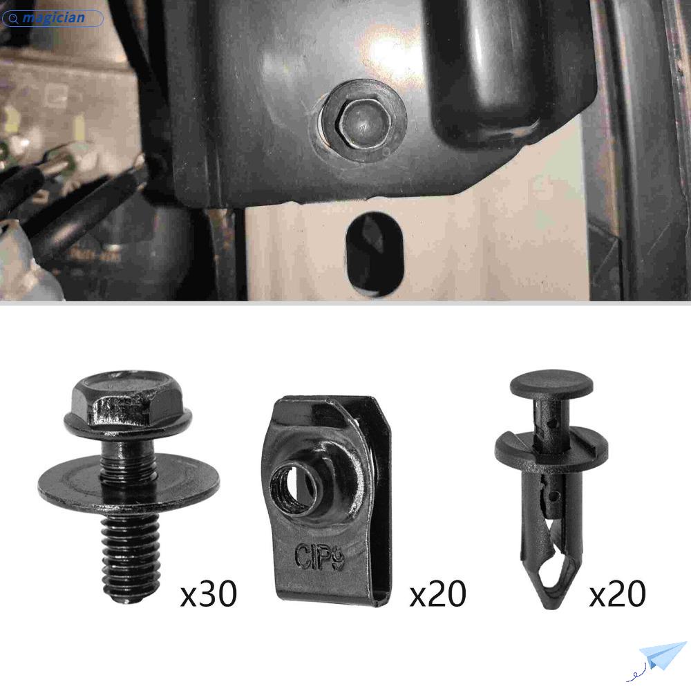 MAG Set 35 Đinh Vít Chữ U Bằng Nylon Chuyên Dụng Cho Nissan