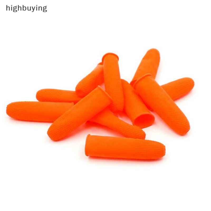 Bộ 100 Bọc Ngón Tay Bằng Cao Su Mới