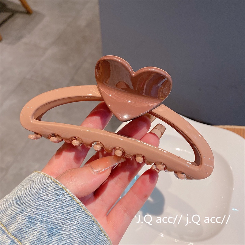 Kẹp Tóc Hình Trái Tim 13CM Đa Năng
