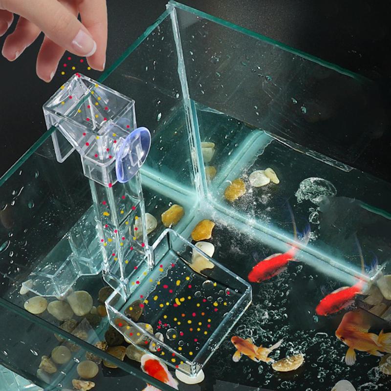 Ống Cho Cá Ăn Trong Suốt Dễ Sử Dụng Tiện Lợi