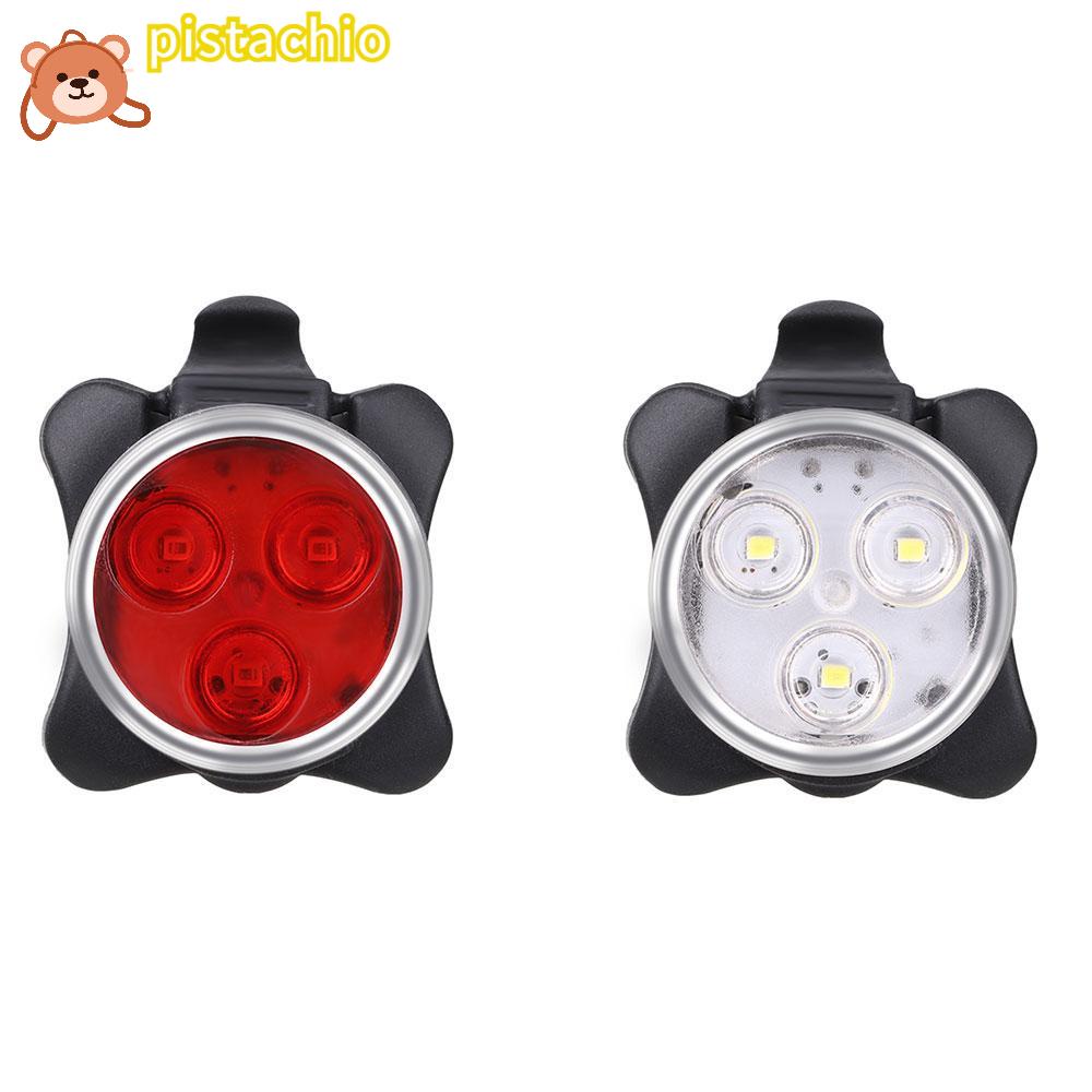 PISTA Đèn Pha Trước Xe Đạp Sạc USB
