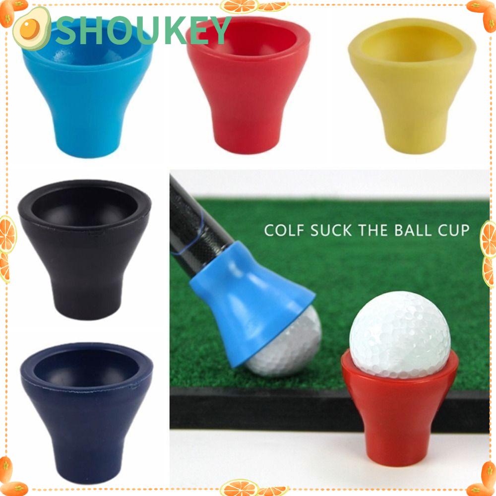 SHOUKEY Dụng Cụ Nhặt Bóng Golf Bằng Cao Su Tổng Hợp 5 Màu Sắc Tùy Chọn Tiện Dụng
