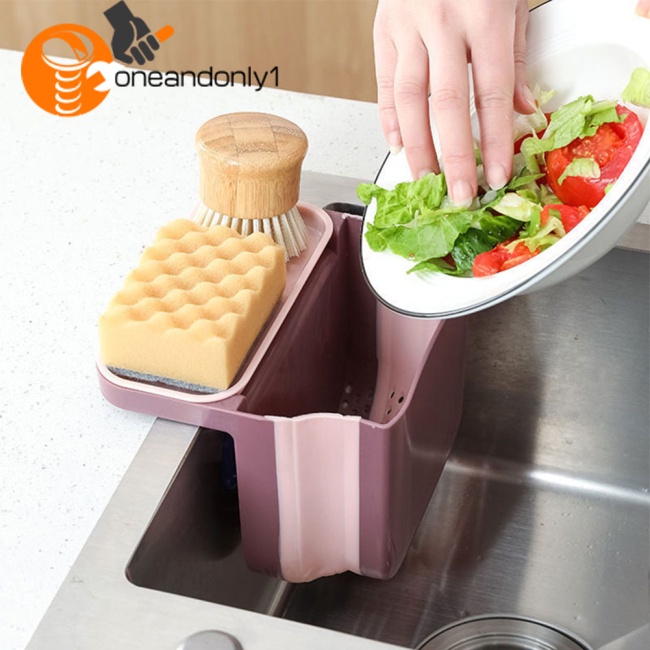 Giá Đỡ Miếng Xốp Rửa Chén Có Thể Gấp Gọn Tiện Dụng