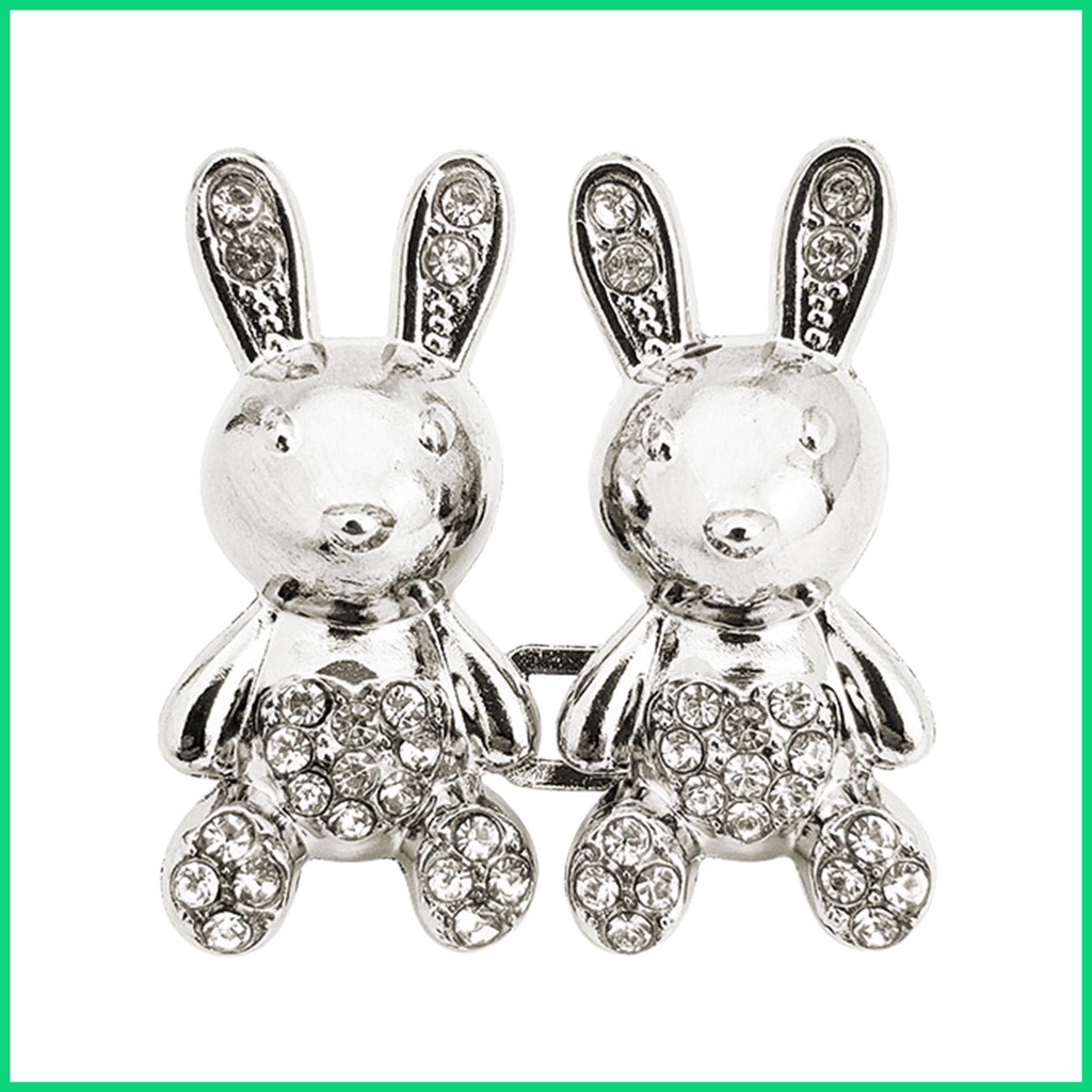 Kẹp Cài Quần Jean / Thắt Lưng Có Thể Tháo Rời Hình Thỏ Dễ Thương