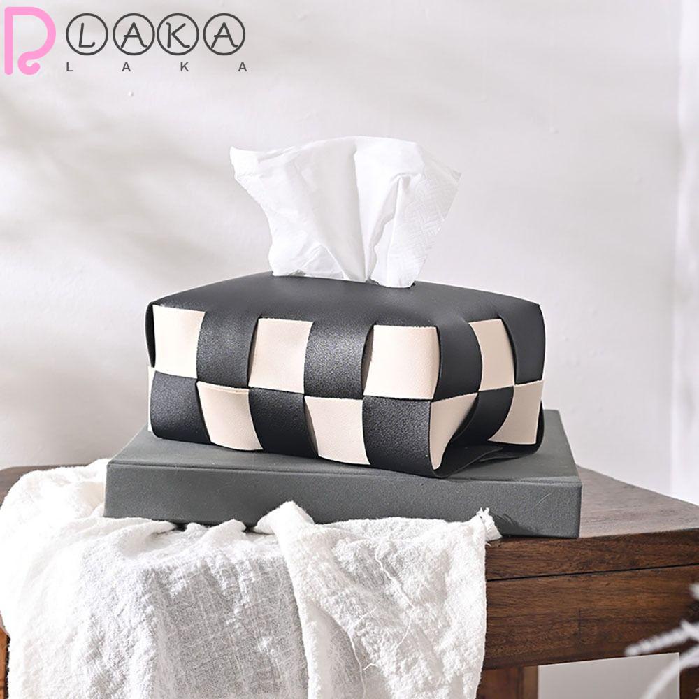 LAKAMIER Hộp Đựng Khăn Giấy Chống Nước Đa Năng Phong Cách Thời Trang Cho Gia Đình