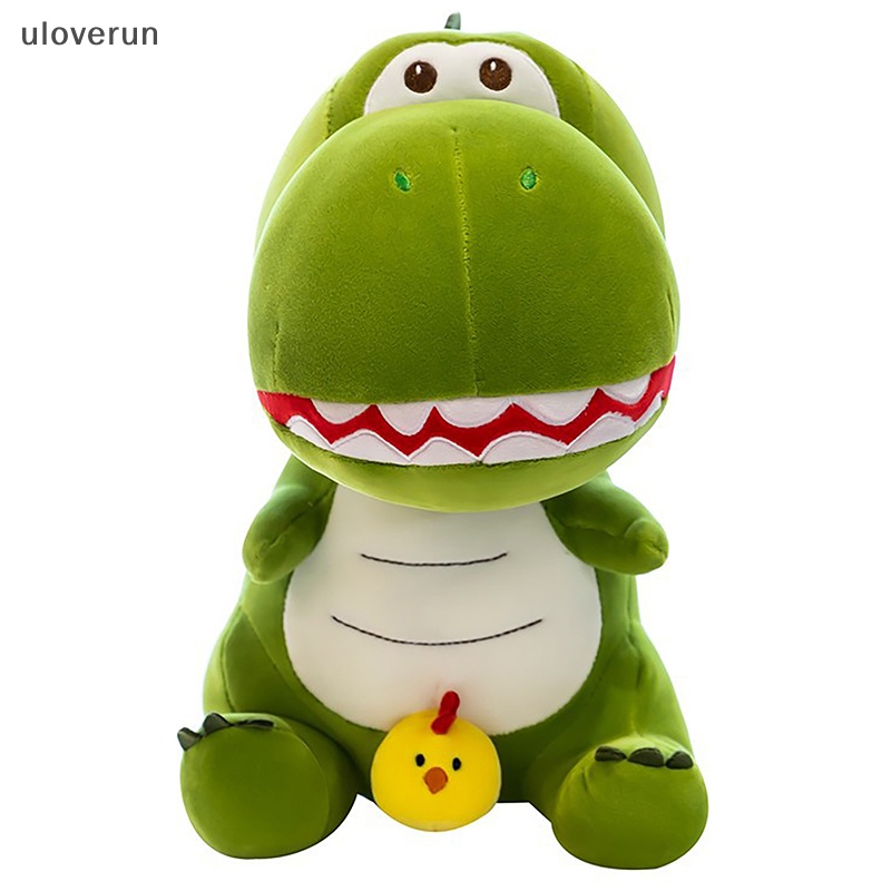 Uloverun 1 Đồ chơi nhồi bông Hình Chú Gà / Khủng Long Đáng Yêu Mềm Mại Trang Trí Phòng Ngủ