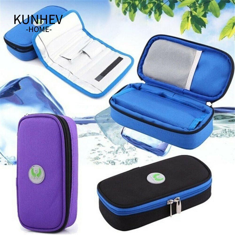 KUNHEV Túi Làm Mát Cách Nhiệt Insulin Không Cần Gel Medicla