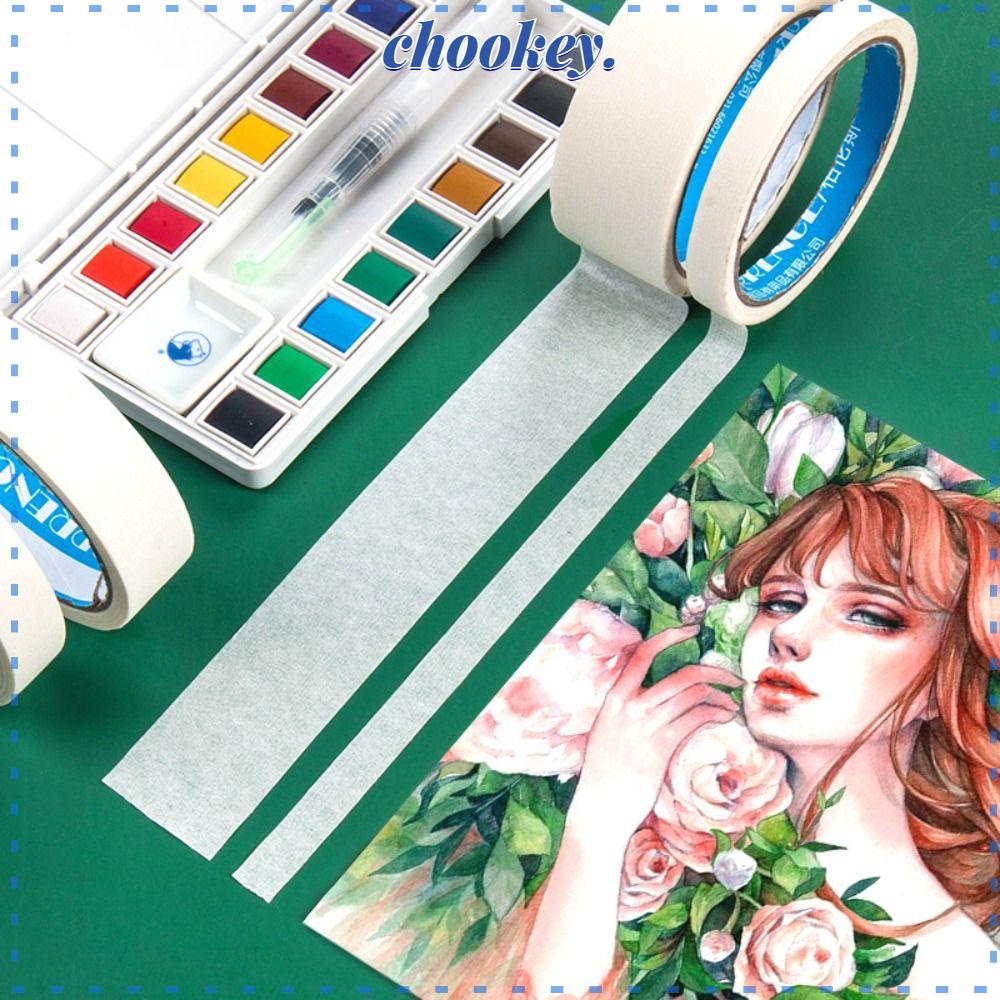 CHOOKEY 4 Cuộn Băng Keo Dán Trang Trí Xe Hơi / Văn Phòng / Trường Học Diy