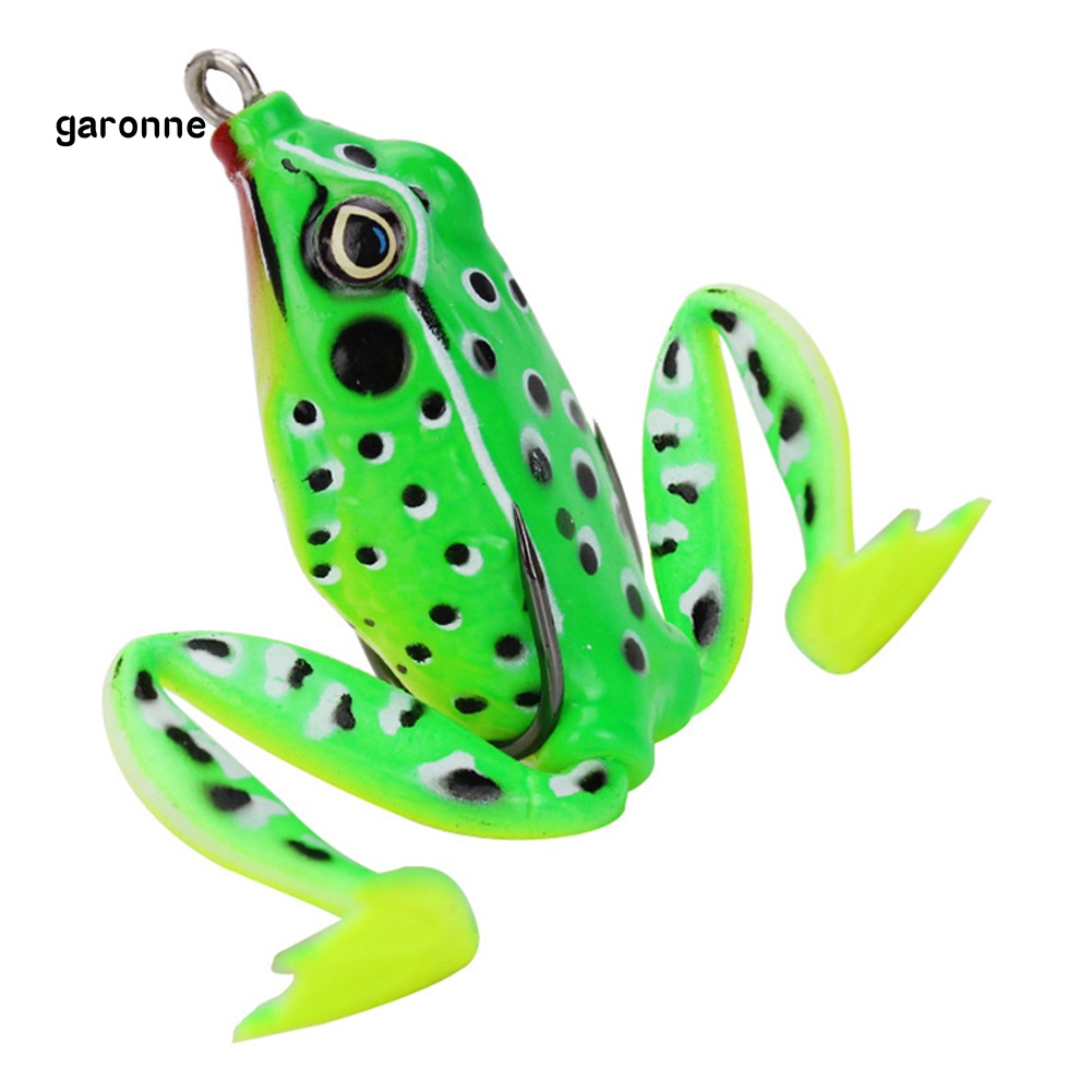 Mồi Giả Nhử Cá Hình Ếch 5cm Gắn Kèm Móc Câu Tiện Dụng