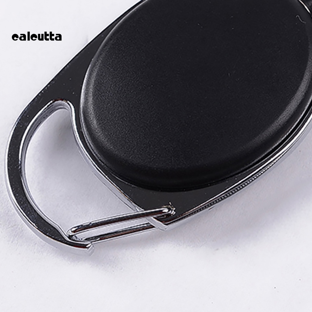 Móc Chìa Khóa Bằng Nylon Bền Chống Thất Lạc Có Kẹp Thu Gọn Tiện Dụng