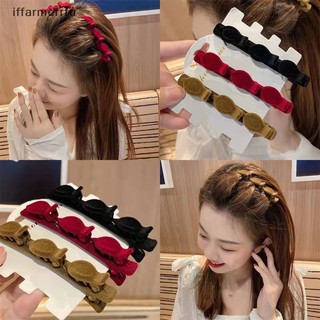 Kẹp tóc mỏ vịt bện thời trang cổ điển