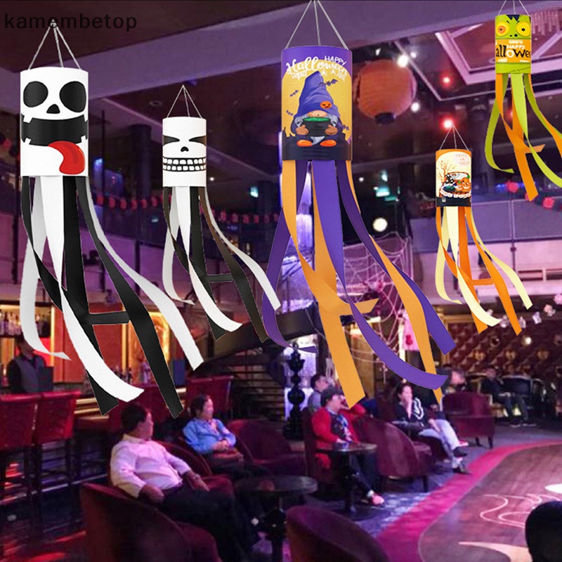 Beto Cờ Ống Hình Ma Treo Trang Trí Lễ Hội Halloween Chống Nước