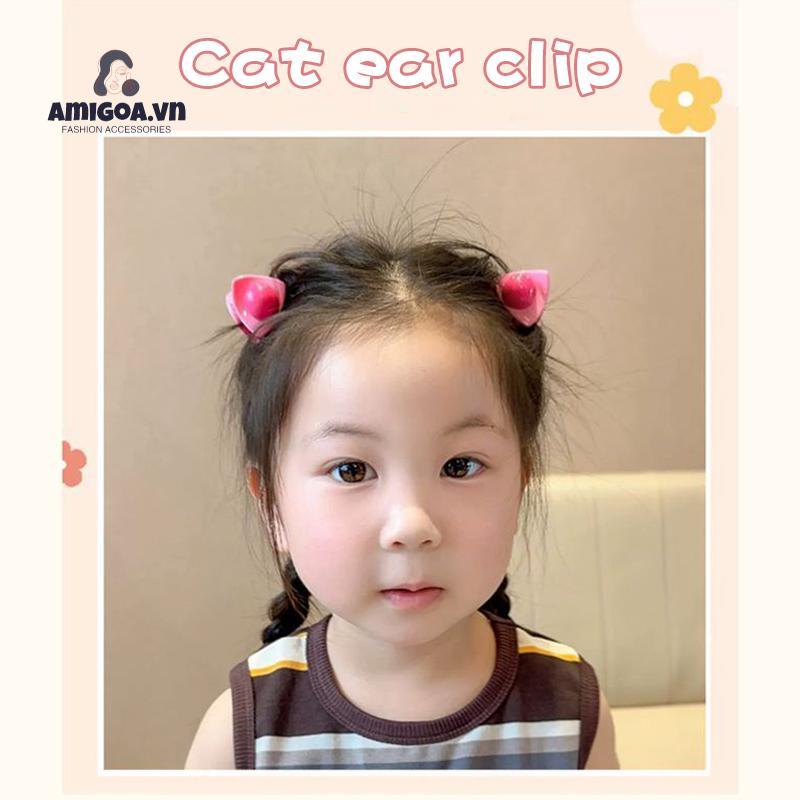 ✨✨Kẹp Tóc Hình Tai Mèo Dễ Thương Thời Trang Xuân Hè 2023