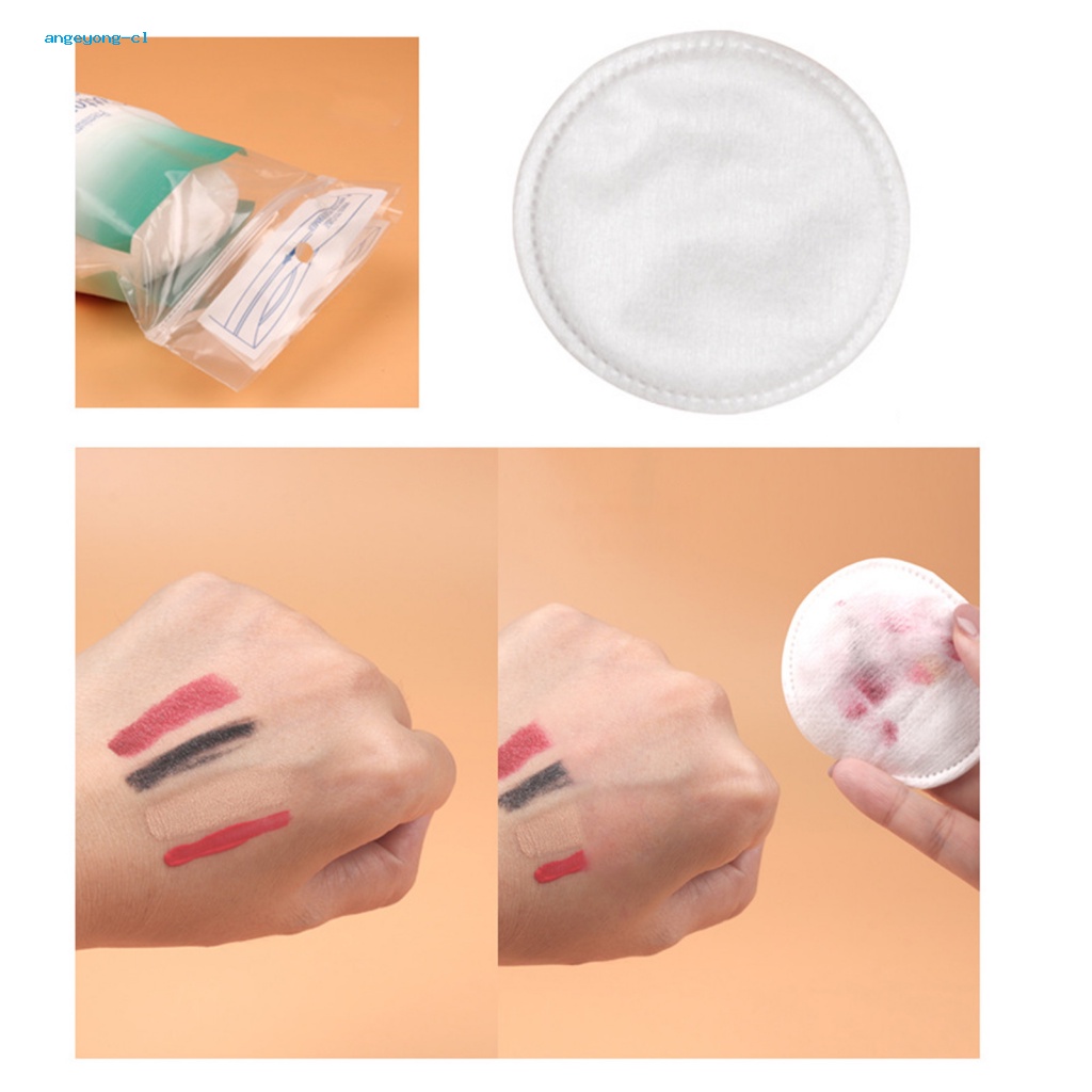 Bộ 120 Bông Tẩy Trang Hai Mặt Hiệu Quả Nhẹ Nhàng Cho Mặt Và Mắt