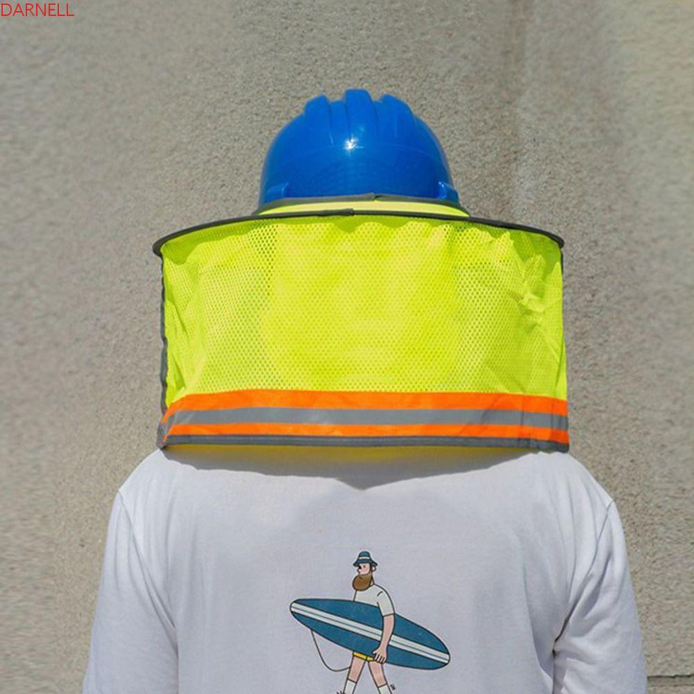 DARNELL Mũ Bảo Hiểm Cứng Phối Lưới Rỗng Thoáng Khí Chống Nắng Có Thể Gấp Gọn Cho Nam