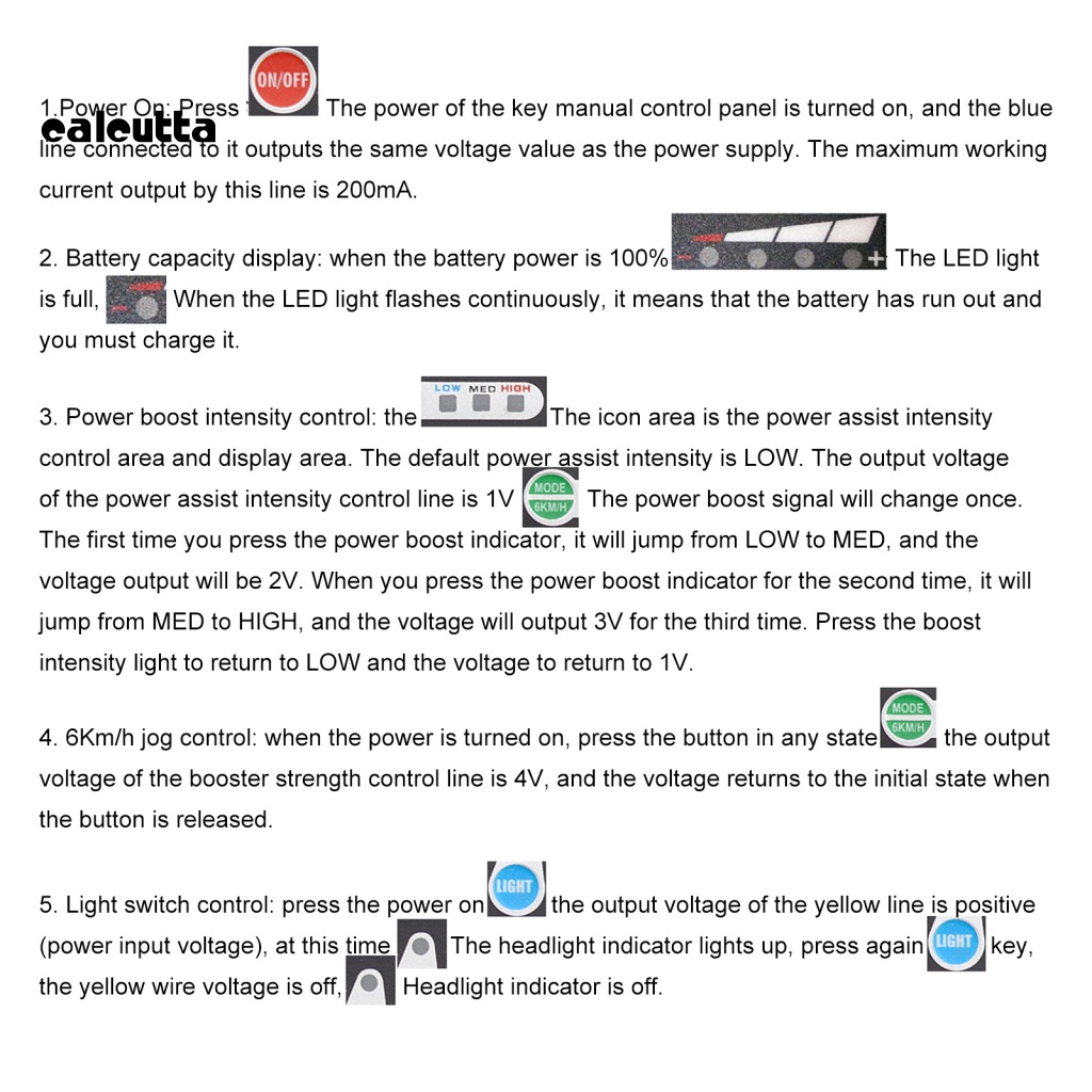 Bảng Điều Khiển Xe Đạp Điện Chống Ăn Mòn 36V 48V LED 880